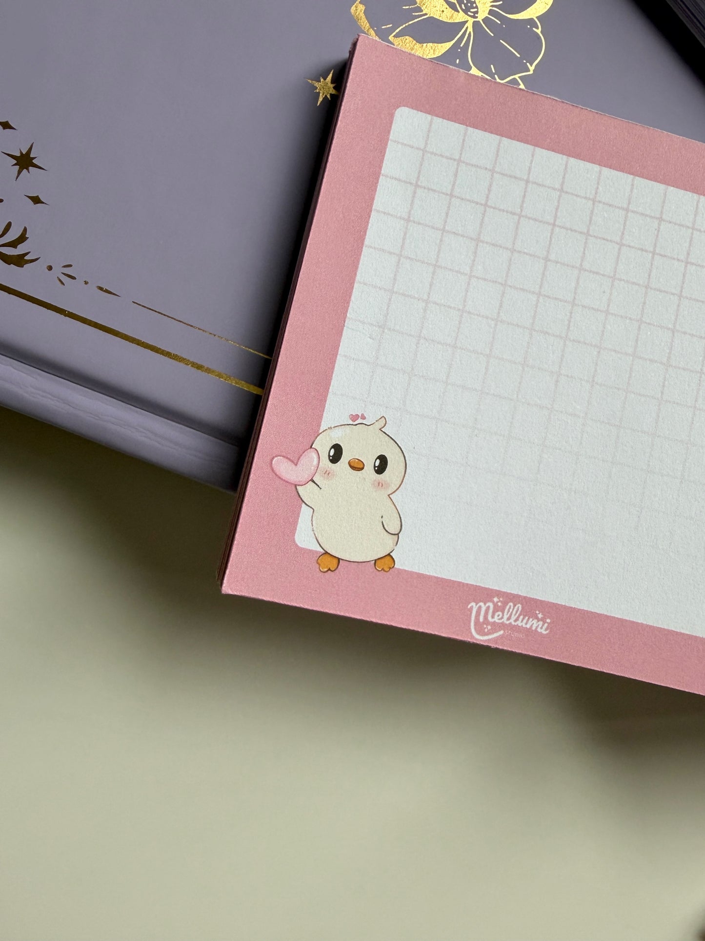 Memo Pad Meet Milo Pink
