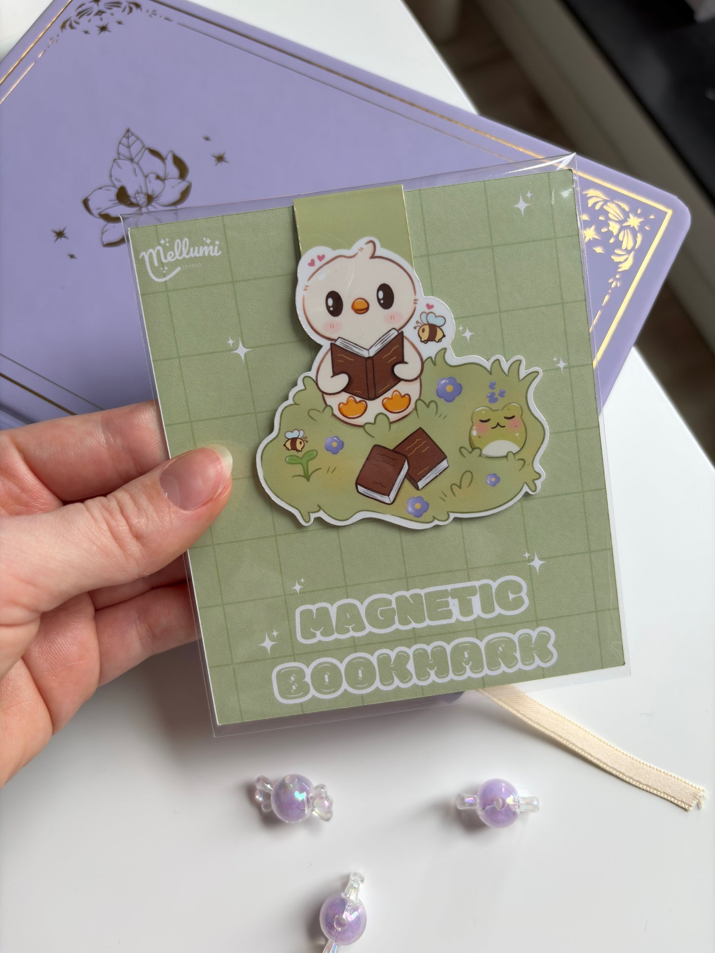 Magnetic Bookmark - Milo Book Lover