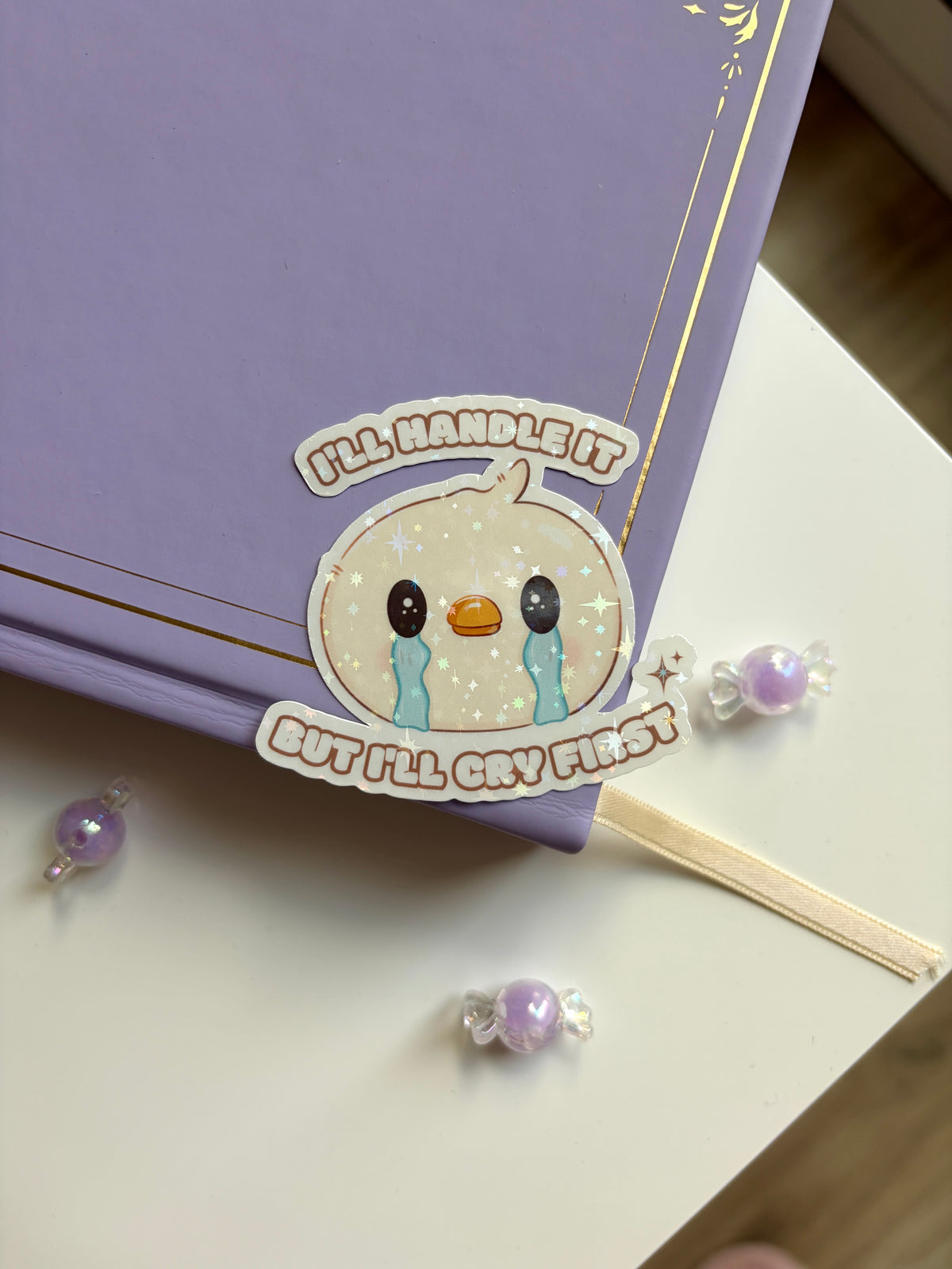 Cry First Milo Sticker