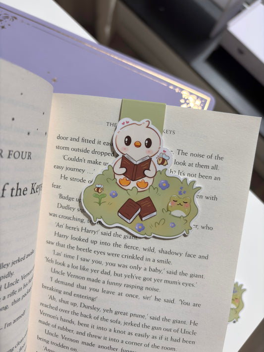 Magnetic Bookmark - Milo Book Lover