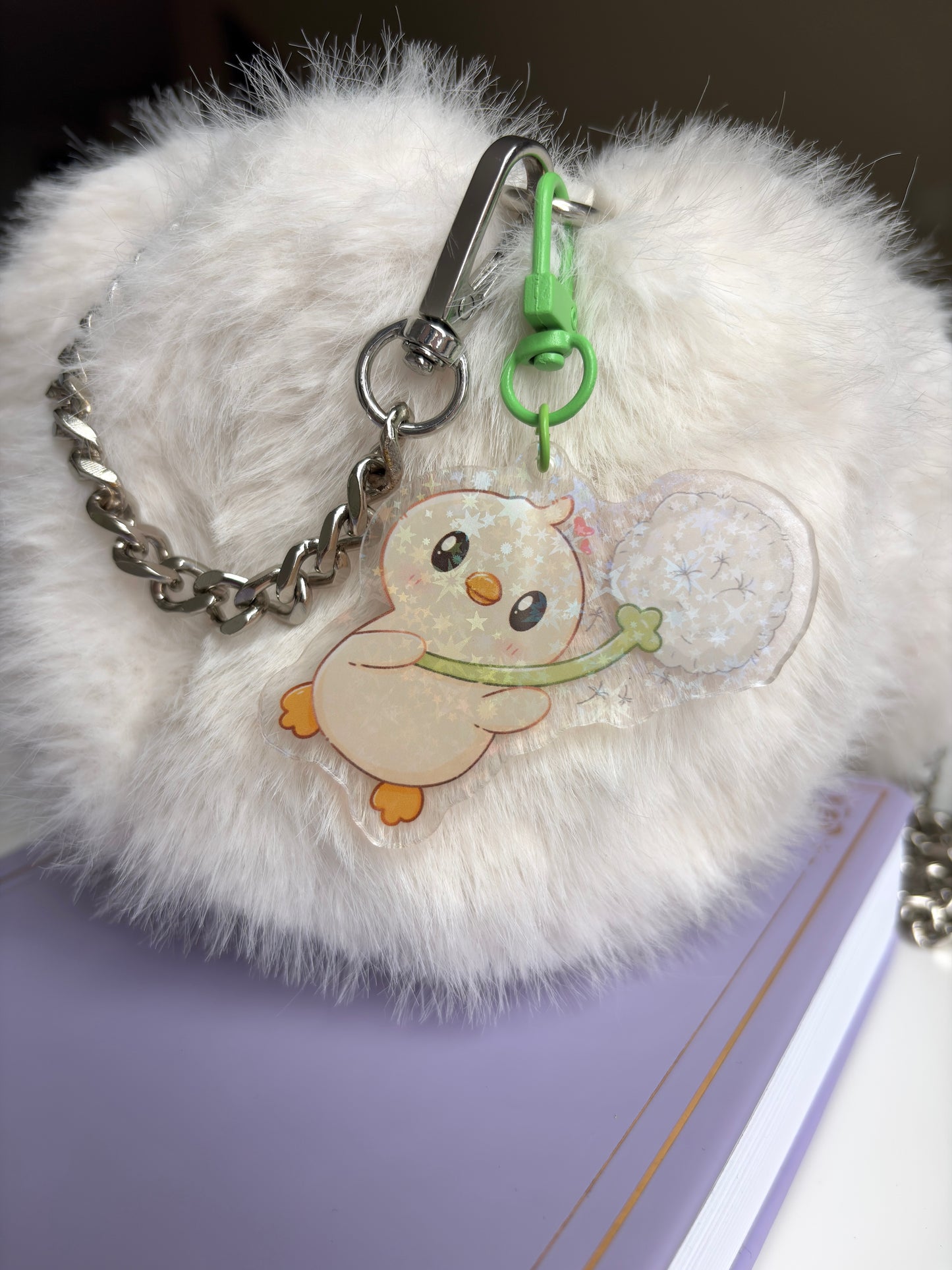 Milo Dandelion Keychain