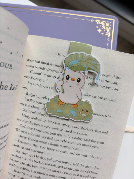 Magnetic Bookmark - Leaf Umbrella Milo