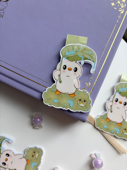 Magnetic Bookmark - Leaf Umbrella Milo