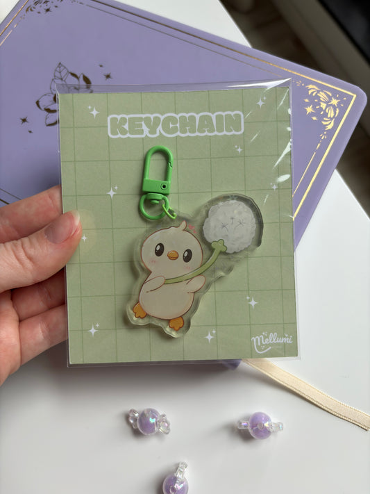 Milo Dandelion Keychain