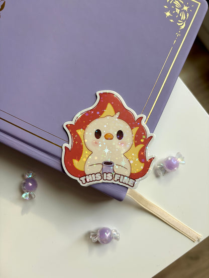 This is Fine Milo Sticker