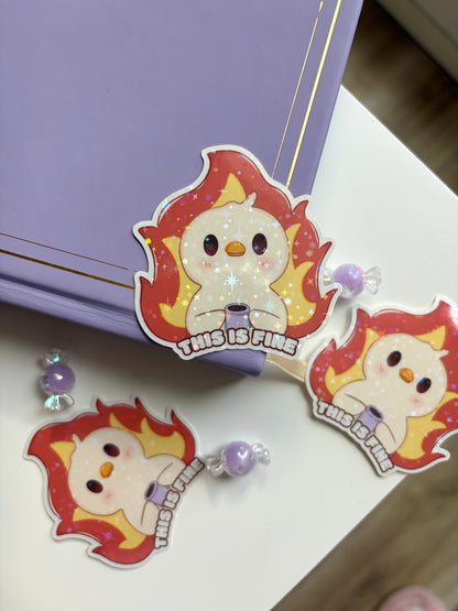 This is Fine Milo Sticker