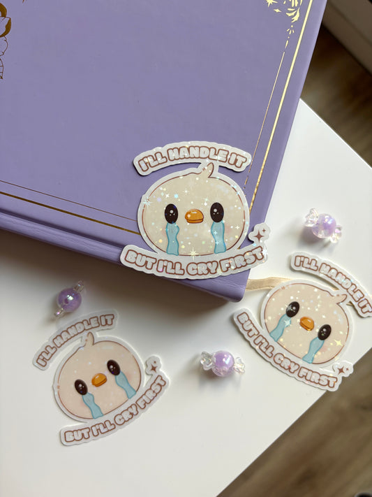 Cry First Milo Sticker